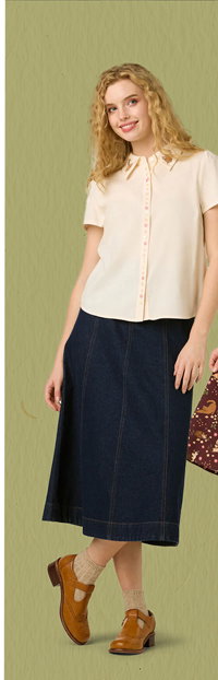 Cats Embroidered Blouse