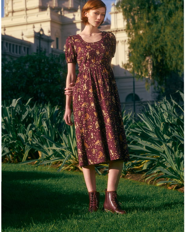 Cute Cats Midi Dress