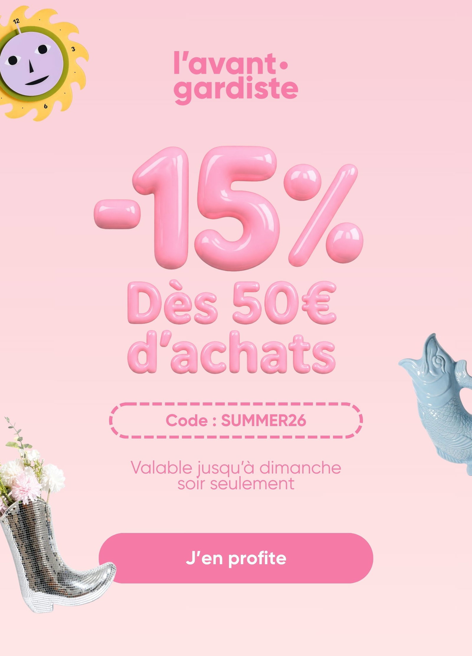 -15% dès 50€