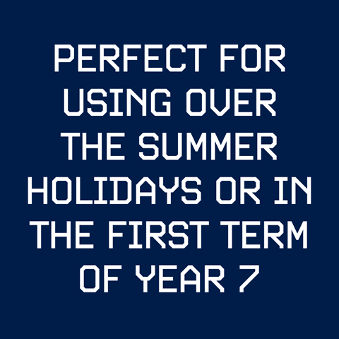 Perfect for using over the summer holidays or in the first term of Year 7