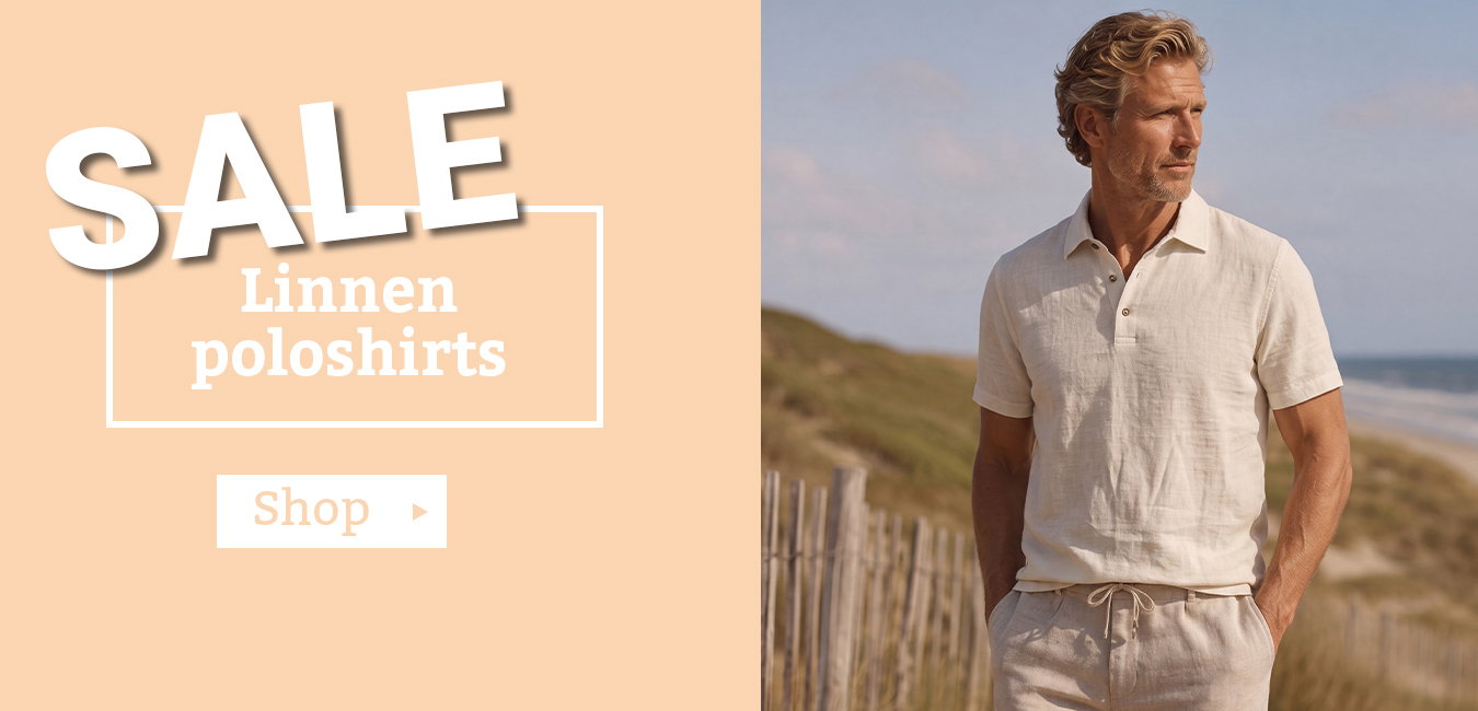 Linnen poloshirts sale