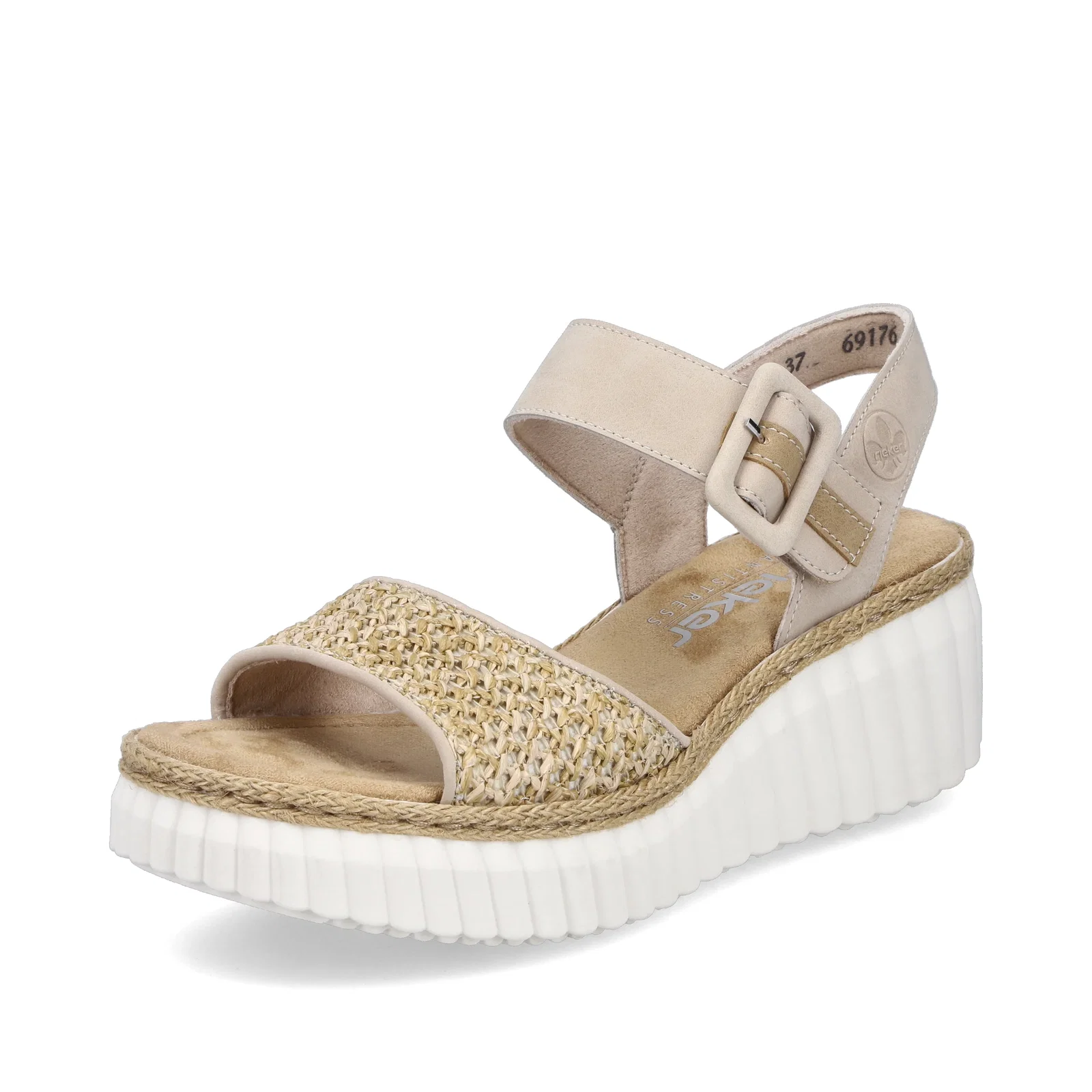 Image of Rieker Woman's Sandals - Beige | 69176-62