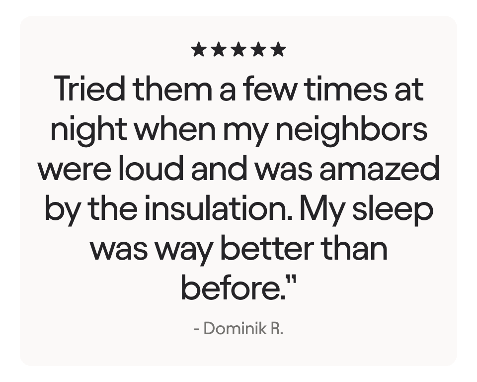 "My sleep was way better than before"