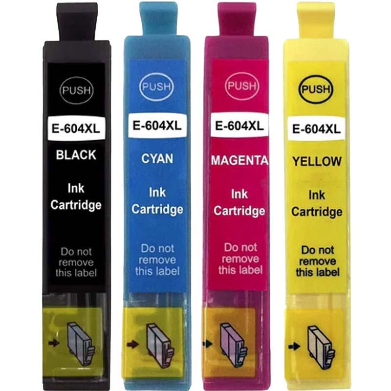 Image of 999inks Compatible Multipack Epson 604XLBK/Y 1 Full Set Inkjet Printer Cartridges