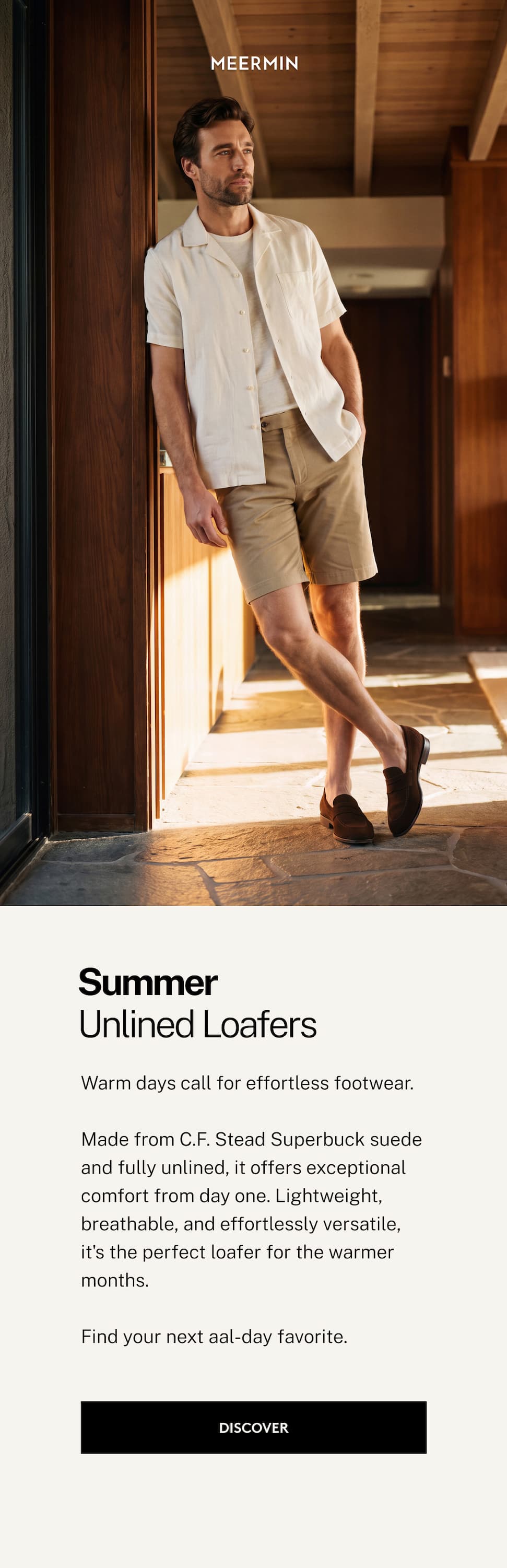 Unlined Brown Superbuck Loafers
