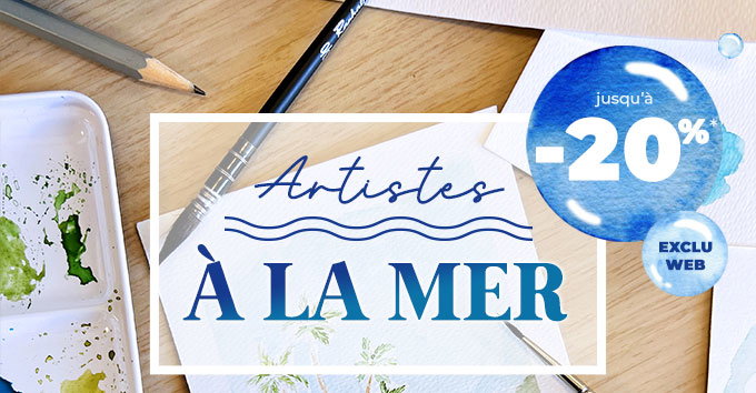 Artistes à la mer : jusqu'à -20%
