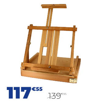 Boîte-chevalet de table 4 compartiments en hêtre - Créa