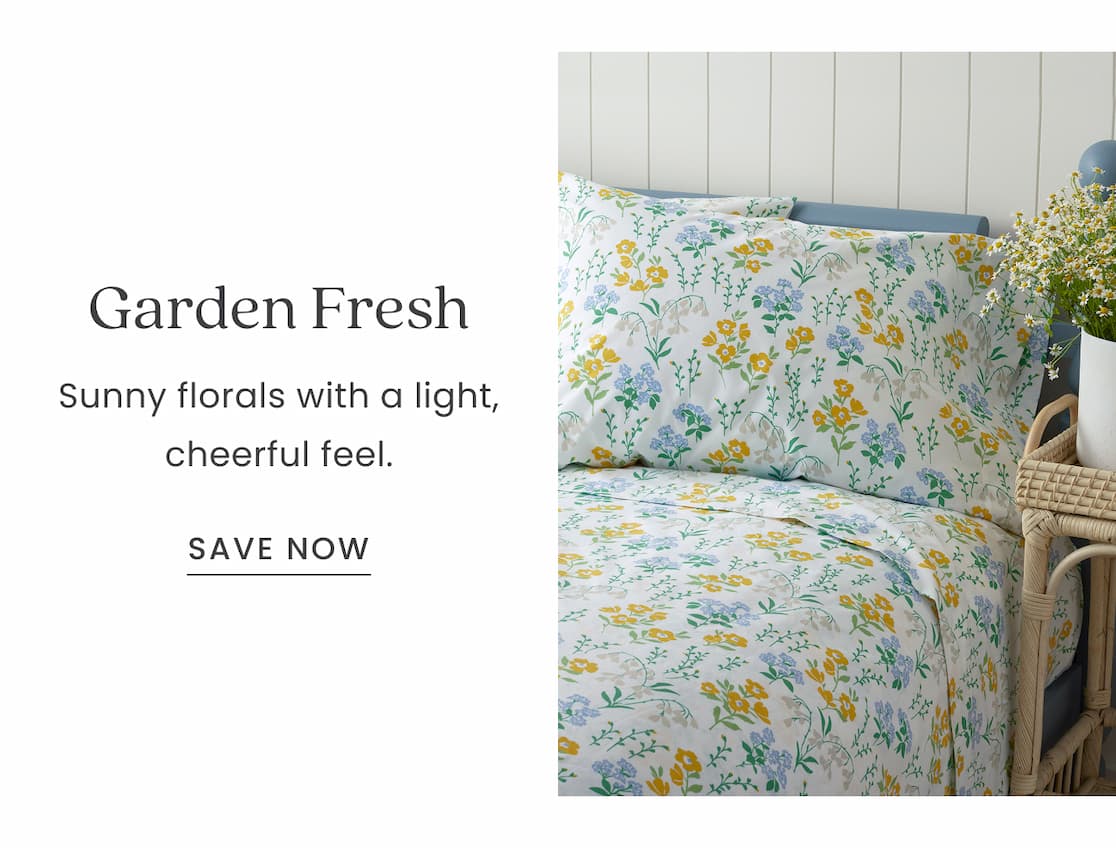 Isadora Floral Washed Sateen