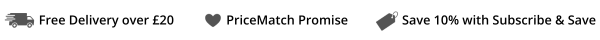 Free Delivery over £20 | Price Match Promise | Save 10% with Subscribe & Save