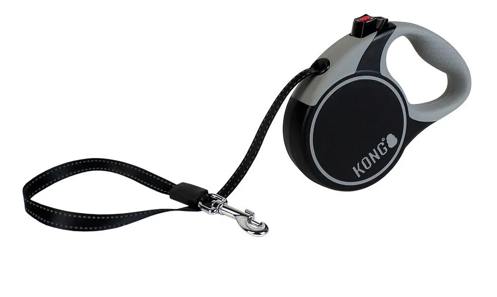 Image of KONG Terrain Retractable <br>Black Dog Lead