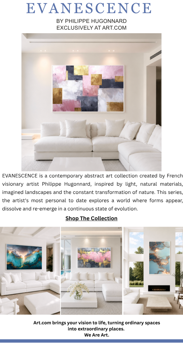 Evanescence by Philippe Hugonnard Exclusively at Art.com - Evanescence is a contemporary abstract art collection created by French visionary artist Philippe Hugonnard, inspired by light, natural materials, imagined landscapes and the constant transformation of nature. This series, the artist's most personal to date, explores a world where forms appear, dissolve and re-emerge in a continuous state of evolution. Shop The Collection