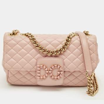DG Millennials Pink Quilted Le