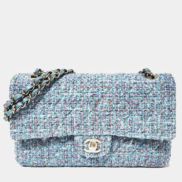 Classic Blue Tweed Medium Hand