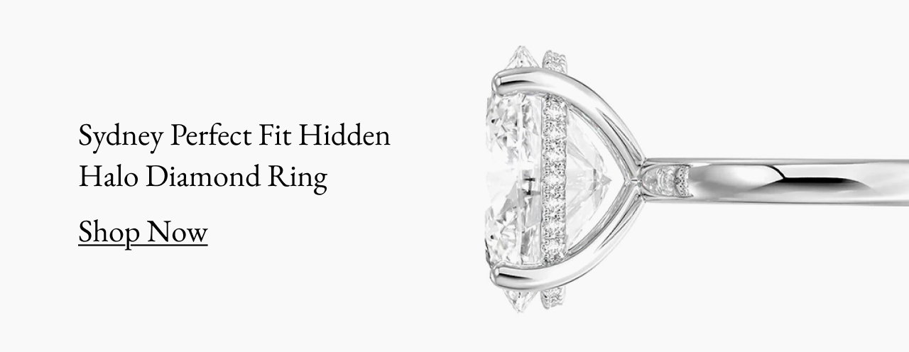 Sydney Perfect Fit Hidden Halo Diamond Ring