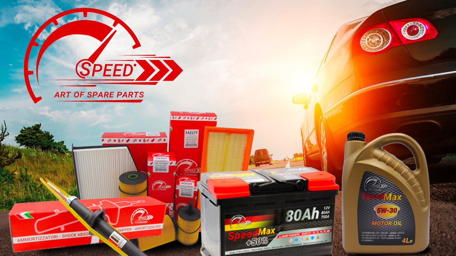 Speciale ricambi auto SPEED