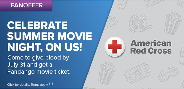 CELEBRATE SUMMER MOVIE NIGHT, ON US!‡‡‡