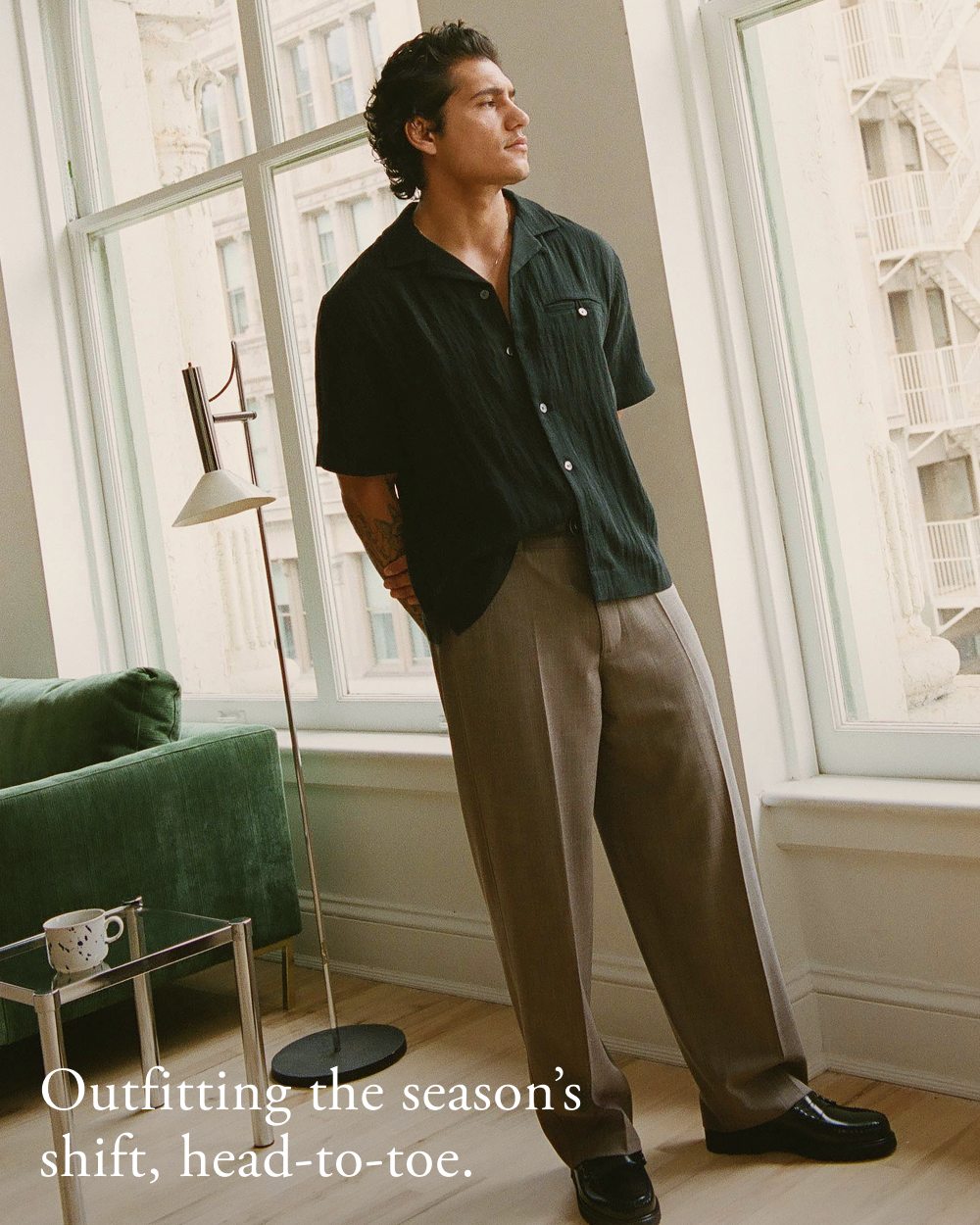Outfitting the season’s shift, head-to-toe.