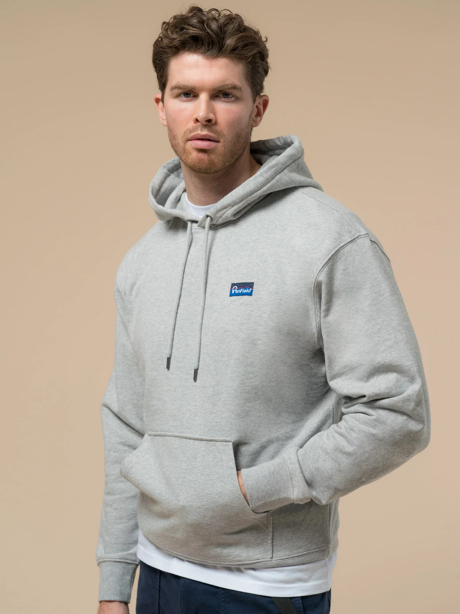 Original Logo Hoodie in Athletic Grey Heather