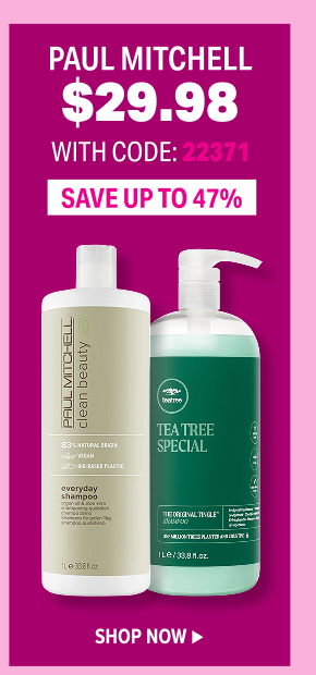 SHOP PAUL MITCHELL CLEAN &* TEA TREE LITERS AT $29.98 WITH CODE 22371