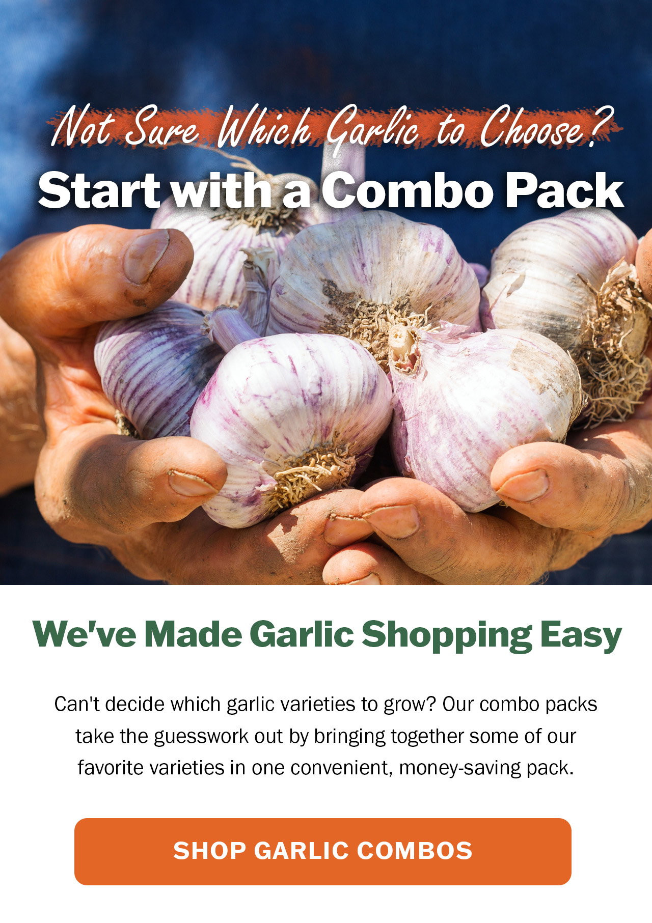 Shop our garlic combos