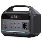 DaranEner NEOS Portable Power Station, 288Wh LiFePO4 Battery, 600W Pure Sine Wave AC Output, 1200W Surge, 80W Solar Input, 100W USB-C PD, Dual DC5521, 120W Car Socket, MPPT, BMS, UPS, 3500+ Cycles