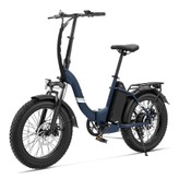 Touroll S2 Electric Bike, 650W Max Power, 48V 15Ah Battery, 20*4.0 inch Tire, 25km/h Max Speed, 150km Max Range, Mechanical Disc Brake & E-Brake, Mechanical Shock Absorber, Shimano 7-speed