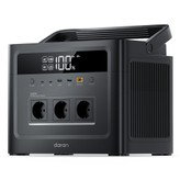 DaranEner Cubus1000 Max Portable Power Station, 1152Wh LiFePO4 Battery, 1000W Pure Sine Wave Output, 2000W Surge, 300W Solar Input, 100W USB-C PD, XT60 Output, MPPT, BMS, UPS, 3500+ Cycles