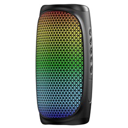 SOUNARC XR3 Portable Bluetooth Speaker, 10W Stereo Sound, Bluetooth 5.3, TWS Pairing, RGB LED Lights, 8H Playtime, IPX5 Waterproof, TF Card & AUX