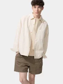 Linen Blend Easy Shorts | 5