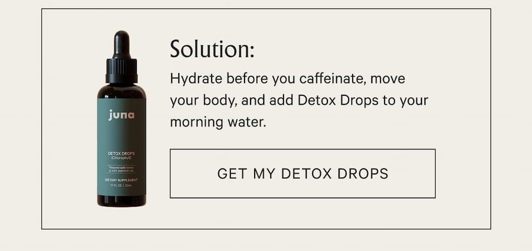 hydrate with detox drops