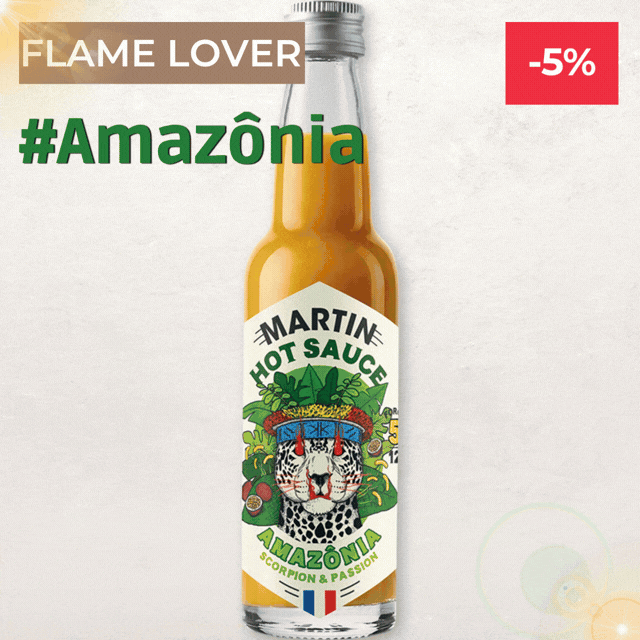 Hot sauce maison Martin