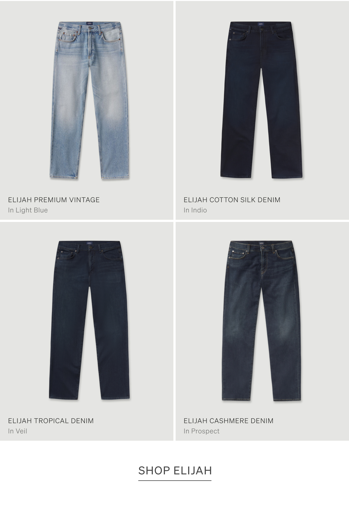 Shop the Elijah Straight