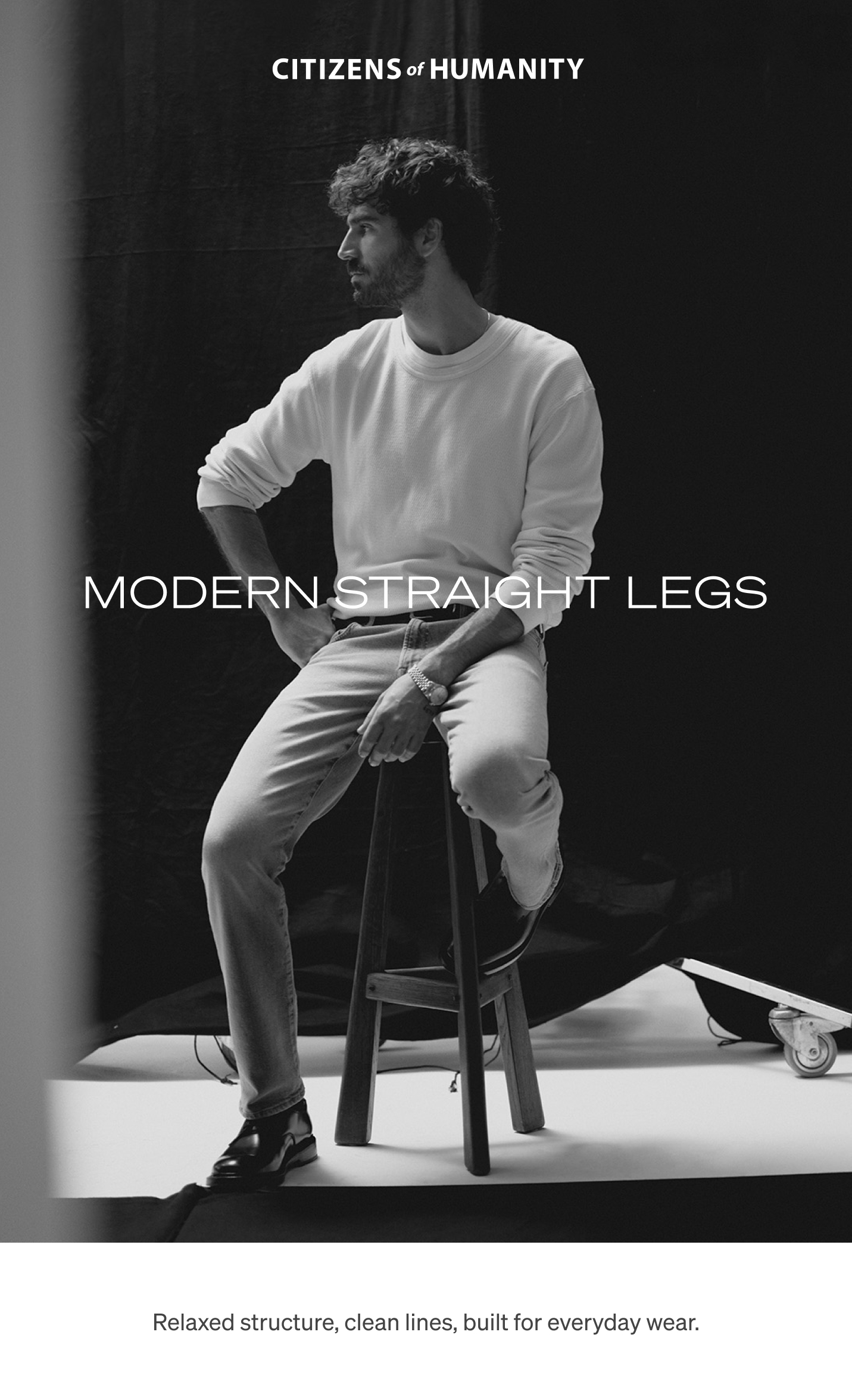 Men's Modern Straight Legs