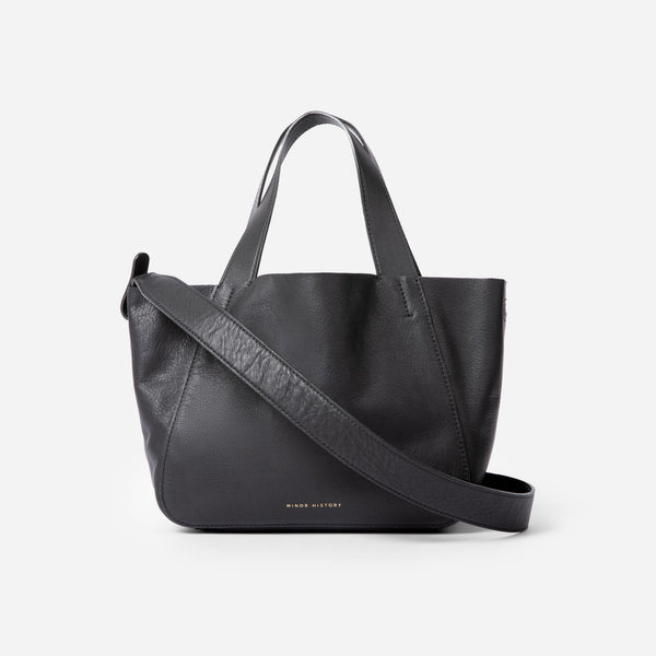 The Little Times Tote in Black
