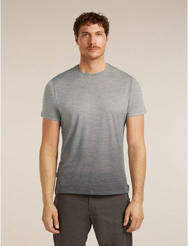 Men's Merino Blend 125 Cool-Lite™ Sphere Short Sleeve Tee Alta - Metro Heather / M