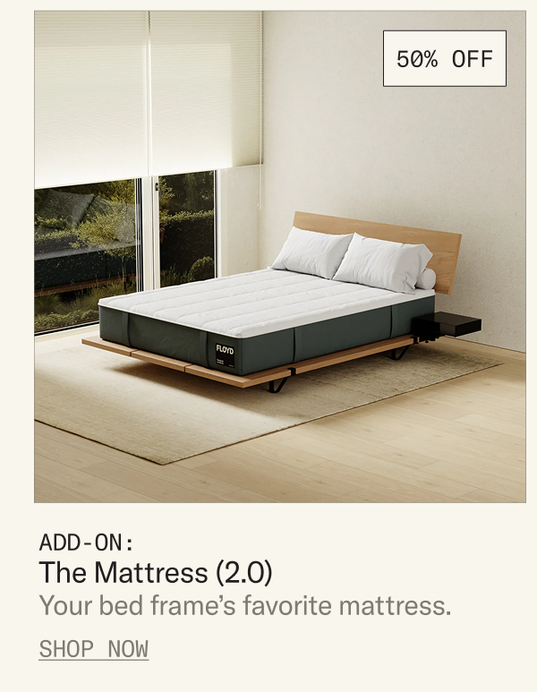 Save 50% on The Mattress (2.0)