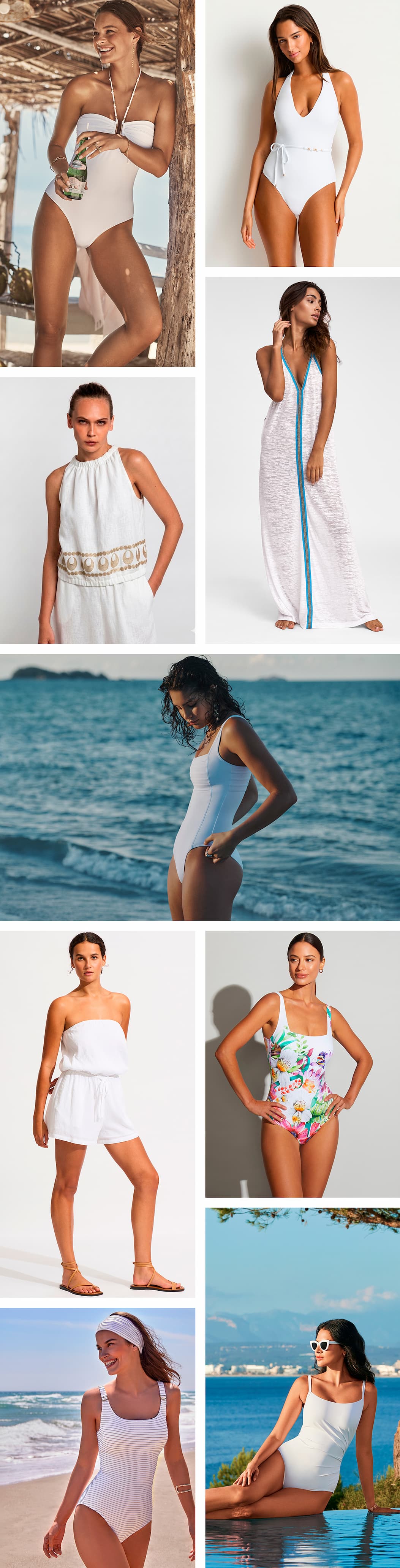 White Swimwear