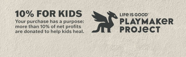 Your purchase helps kids in need. More than 10% of net profits are donated to help kids heal.