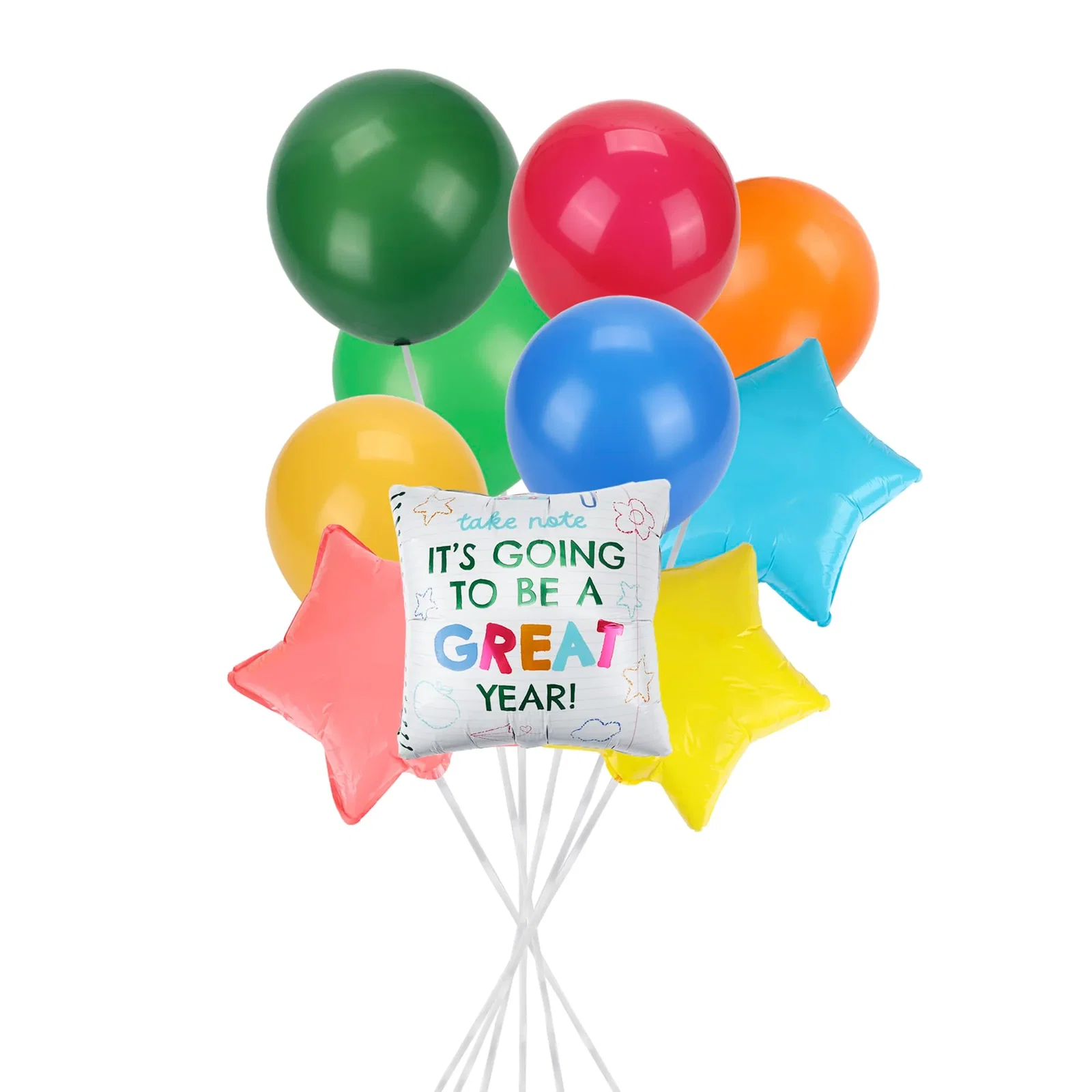 Image of 'Take Note' Back to School Balloon Kit (10 ct)