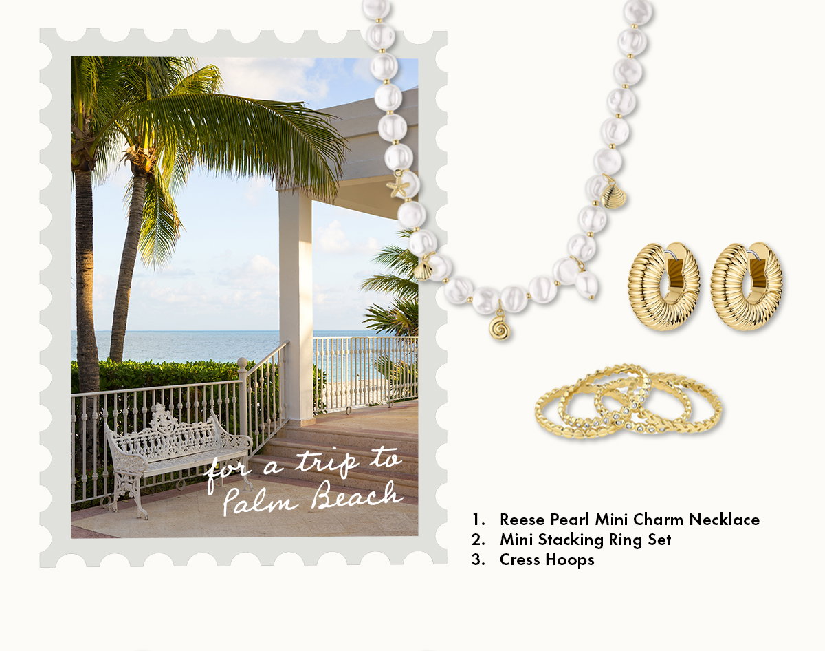For a trip to palm beach
