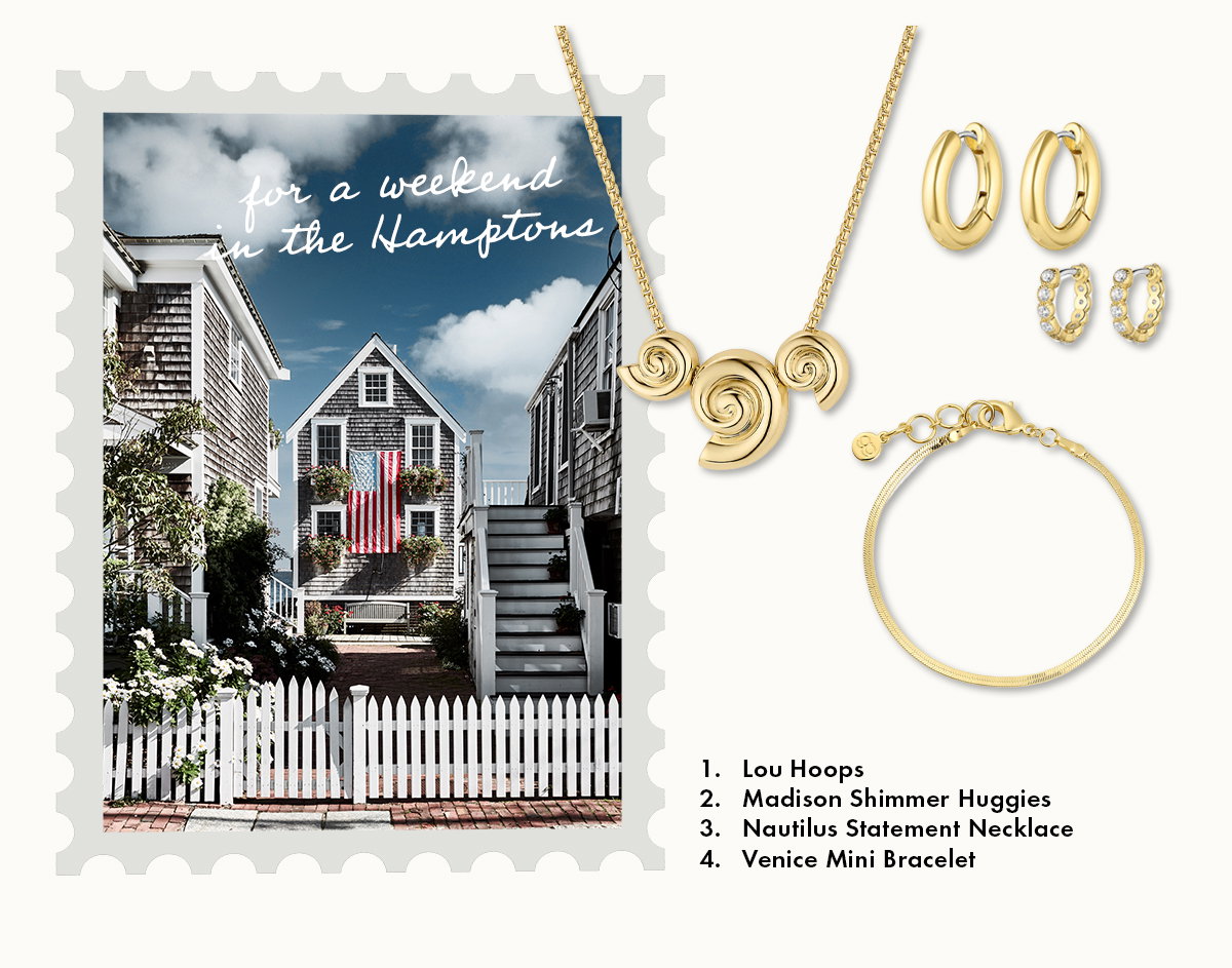 For a weekend in the Hamptons