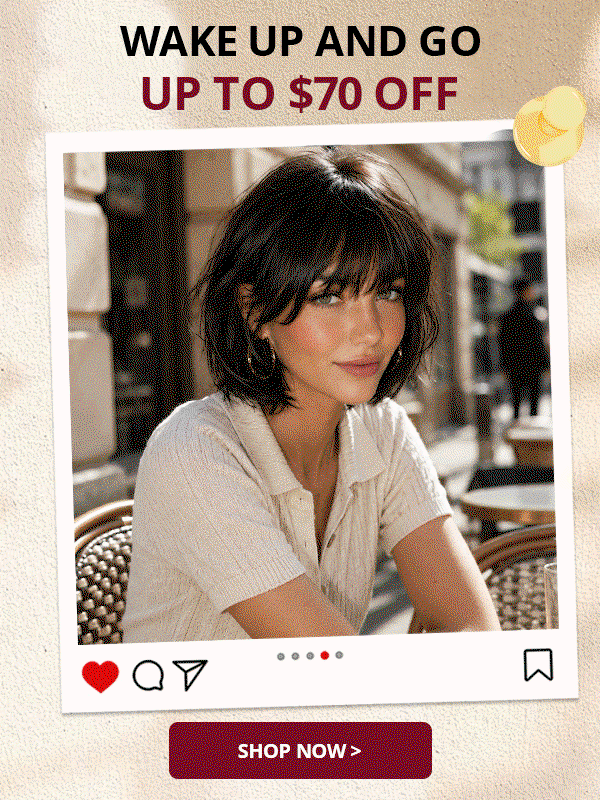 stylish human hair wig