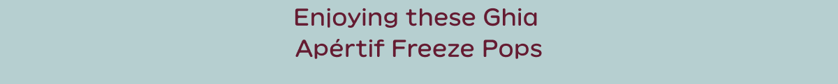 Ghia Freeze Pops
