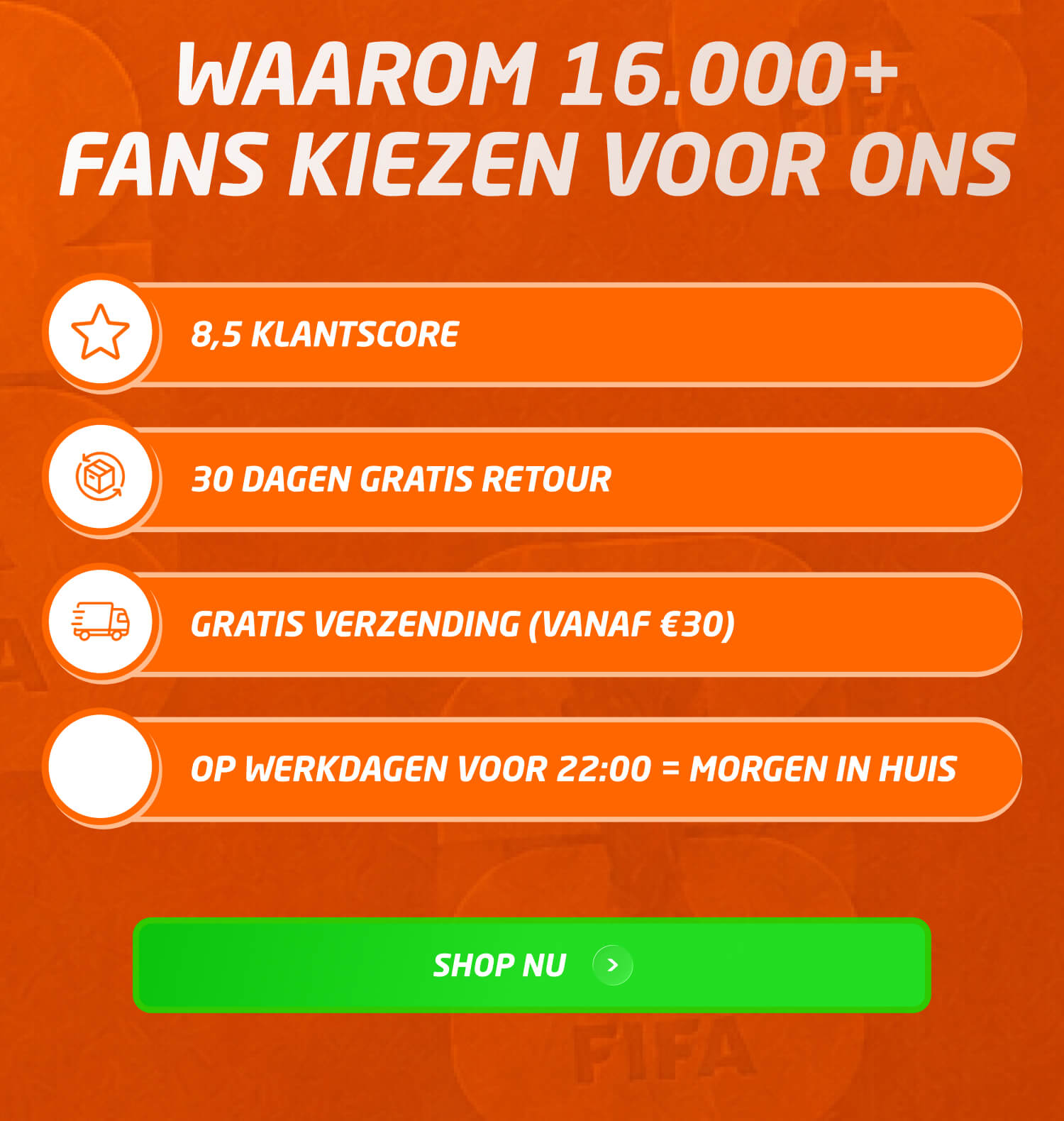 Waarom 16.000+ fans kiezen voor ons