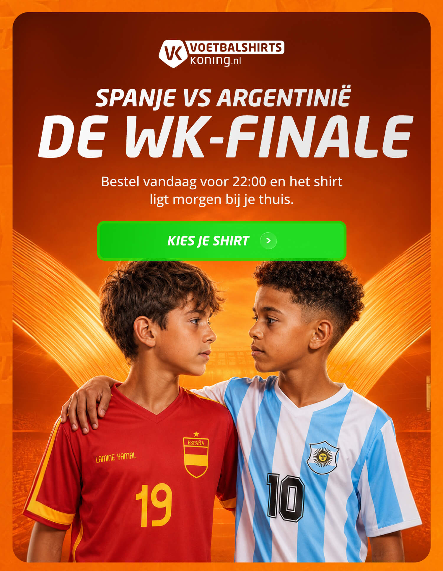 Spanje Vs Argentinië De WK-finale