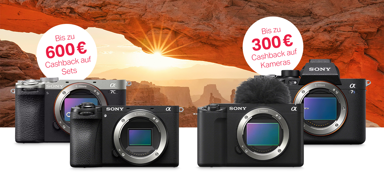 Sony Sommer-Cashback - Aktionskameras und -sets