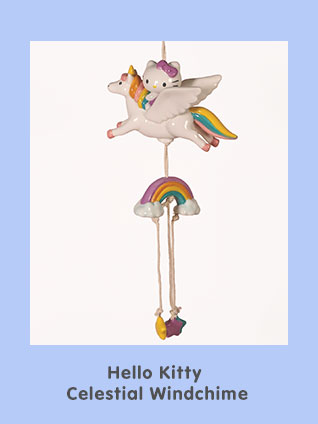 Hello Kitty Celestial Ceramic Wind Chime