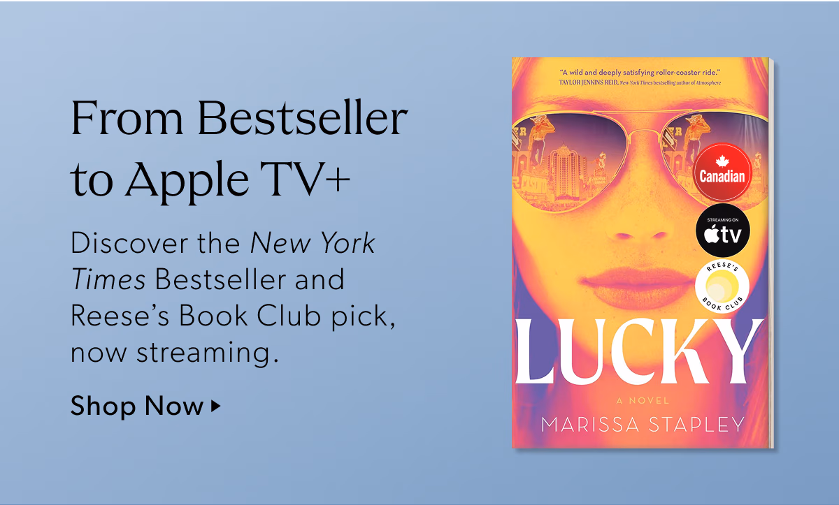 From Bestseller to Apple TV+ | Discover the New York Times Bestseller and Reese's Book Club pick, now streaming.