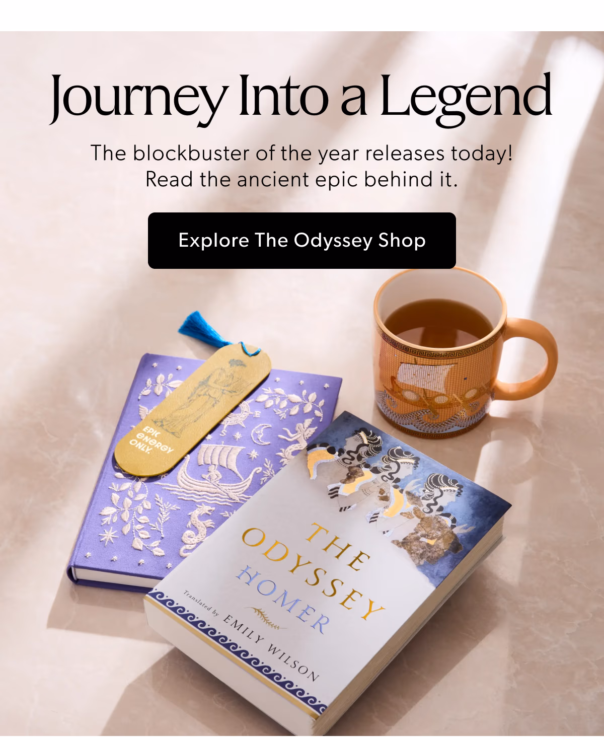 Journey Into a Legend | The blockbuster of the year releases today! Read the ancient epic behind it.