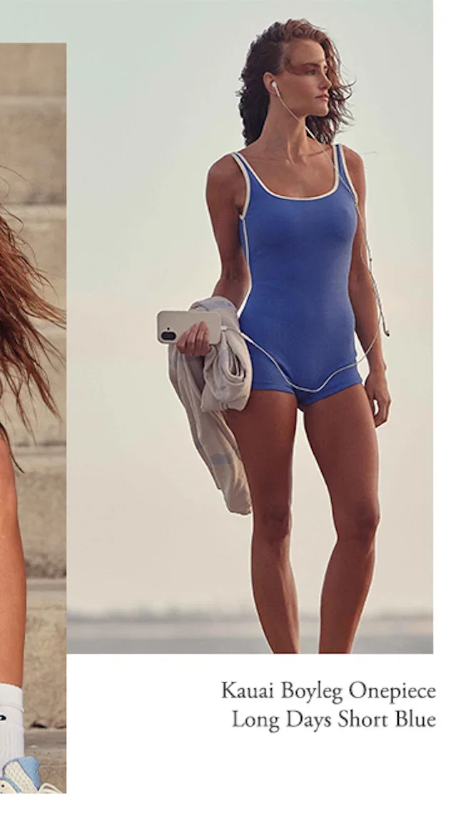 Womens Kauai Boyleg One Piece Swimsuit